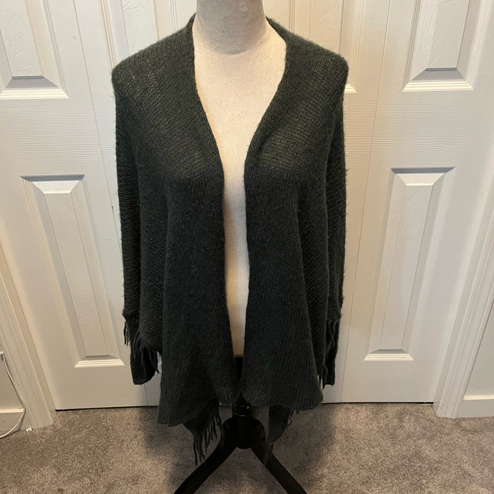 Wooden Ships One Size Elegant Dark Green Women's Shawl